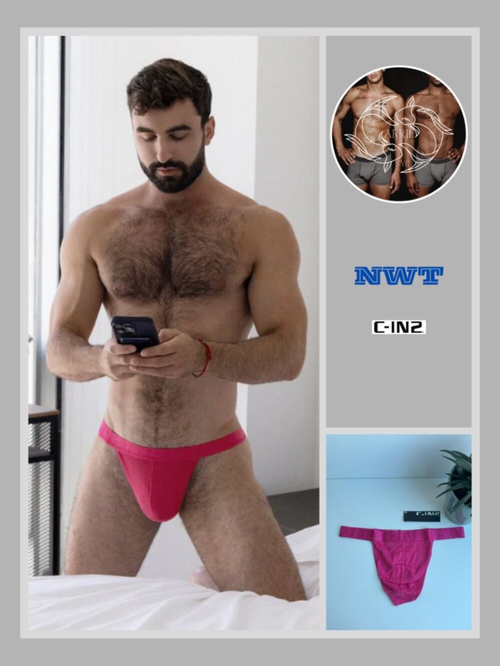 C-IN2 - Prime - Thong - Pelton Pink (M)
